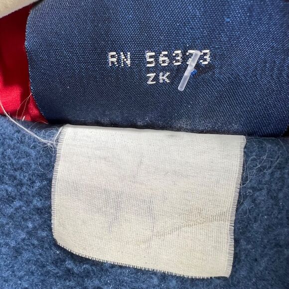 Vintage Nike Pullover Jacket Mens XL Swoosh Windbreaker Fleece Lined 90s Sailing - Picture 15 of 16